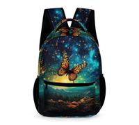 WECECE Sac D École Papillon Sacs Imperméable Sac À Dos Cartable Fille Primaire Garcon CE1/CE2