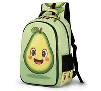WECECE Sac d'École Avocat CM1 CM2 Garçon Fille Cartable Thème Fruit 12-15 Ans Sac à Dos Durable Grand Format pour Cours Randonnée Sorties, School Backpack Cours Voyage et Loisirs