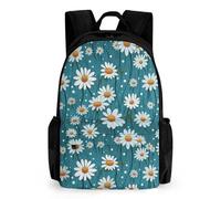 WECECE Sacs À Dos Marguerite Pour Enfants Schoolbag De Voyage Étudiant Cartable Livre Sac Fleur Mode Sac À Dos Pour Adolescents Ou Primaire