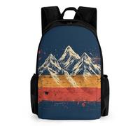 WECECE Sacs À Dos Pour Enfant Avec Drapeau Allemand Style Grande Capacité Sac Portés Dos Pour Fille Garçons Cartable Adolescent CE1/CM1