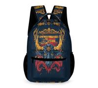 WECECE Sacs À Dos Pour Enfant Avec Taureau Sac Portés Dos Pour Fille Garçons Cartable Animal Vache Print Adolescent CE1/CM1