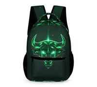 WECECE Taureau CArtable Garçon Primaire Sac A Dos Fille CE1/CE2 Animal Cow Print Sac Ados CArtable Garçon