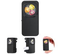 WeChip Lampe de Poche à Clip 3 Sources de Lumière 800LM 120M Performance Max. Mini Lampe Torche Longue Durée 160H EDC Type C Rechargeable Petit Lampe pour l'éclairage de Secours