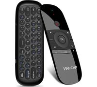 Wechip W1 2,4 G Air Mouse Clavier sans fil Télécommande avec capteur inertiel 6 axes pour Smart TV Android TV Box Laptop