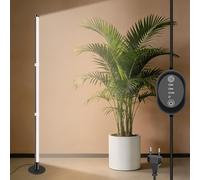 Weciau Lampe Plante Interieur, 243 LEDs Lampe Horticole Led Spectre Complet avec Minuterie et 3 Modes d'Éclairage, 45 W, Lumière de Croissance pour Plantes avec Base Ronde