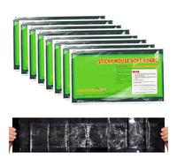 Weciau Piège à Souris, 8 Pièce Tapis de Colle Anti Souris 120 x 28 cm, Facile à Couper et à Installer, Adhésif Puissant, Tapis de Colle de Piège à Rat Collant pour Rat Cafard Scolopendre Punaise