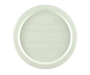 Weck 20 Couvercles de conservation de la fraîcheur d'origine pour bocaux à bord rond RR100