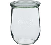 Weck 292094 Set de 4 Bocaux de Conservation Verre Transparent 14,7 x 6,2 x 10 cm