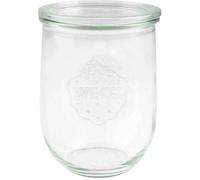 WECK 745 Verre en forme de tulipe, carton de 6 1 l sans anneaux et agrafes