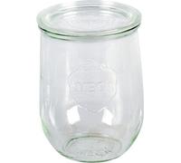 WECK 745 Verre tulipe à bord rond 1000ml, hauteur 15.5 cm, transparent