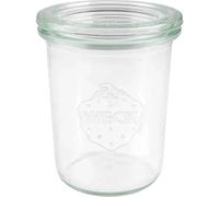 WECK - Pot en Verre avec Couvercle - 140 ml - Lot de 12 - Empilables