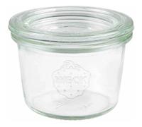 WECK 80 Mini-verre de protection en verre de 12 cartons 80 ml sans anneaux ni