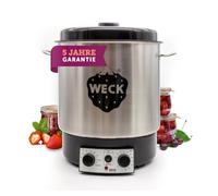 WECK WAT 25 Stérilisateur/distributeur de boissons chaudes acier inoxydable, noir