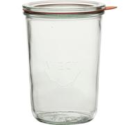 WECK Bocal à conserves 4 pièces, avec couvercle, joint d'étanchéité, pince, contenu 0,75 litre