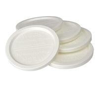 Weck Bocal Lot de 5 Fraicheur couvercles en plastique, Lot de 5 (Petite = 2 3/20,3 cm, 60 mm) Compatible avec les modèles 080, 755, 760, 761, 762, 763, 764, 766, 902, 905, 975, 995