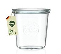 WECK Sturzglas 580ml 6 Stück im Karton