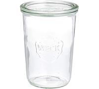 Weck Bocal/Moule au Bord Arrondi, Verre, Transparent, 850 ML