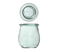 Weck Bord Arrondi Mini Tulipe en Pot, 220 ML, Transparent