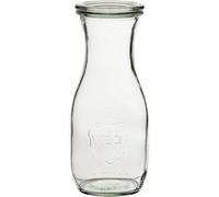WECK Bouteille 4 pcs., avec couvercle, joint d'étanchéité, pince, contenu : 0,50 litre