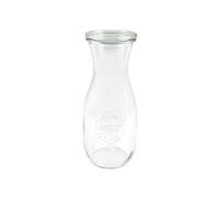 WECK - LOT DE 6 BOUTEILLES A STERILISER 500 ML EN VERRE