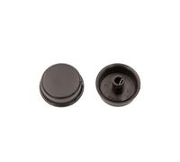 Weck Bouton rotatif noir pour thermostat, pièce de rechange d'origine WAT 14, 15, 24, 25, 34 & 35 - Poignée en plastique robuste, ajustement parfait et facile à remplacer