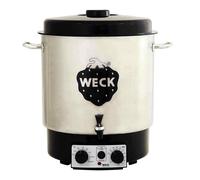 Weck Cuiseur Automatique Inox Inoxydable 18/10 Avec Robinet 1800 W, Avec Grille