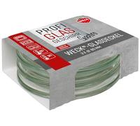Weck Gastropack 76129 Lot de 3 couvercles gourmet 80 mm (créations parfaites, passent au four, passent au lave-vaisselle, stabilité, verres gourmets)