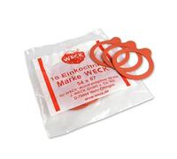 Weck Joints en caoutchouc Lot de 10 pour modèles 080/760/761/762/763/764/766/902 60 mm