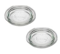 Weck Lot de 12 couvercles de rechange pour bocaux de conservation WSK FBA 100 mm