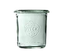 Weck Lot de 12 mini bocaux en verre de 140 ml - Pour la conservation des confitures, des jus, des ingrédients secs