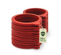Weck Lot de 30 anneaux de conservation Ø 80 mm - Accessoires pour bocaux de conservation, joints d'étanchéité pour bocaux de conservation