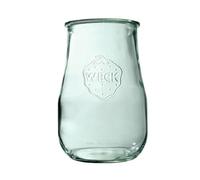 Weck Lot de 4 bocaux en verre tulipe 1750 ml - Pour la conservation, les jus, le stockage hermétique des ingrédients secs