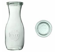 WECK - LOT DE 6 BOUTEILLES A STERILISER 500 ML EN VERRE