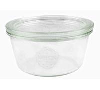 Weck Lot de 6 pots à fraîcheur, forme/Bocaux en verre 290 ml RR100 Accessoires avec choix original Réveil dans le carton transparent
