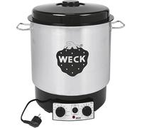 WECK Machine à cuire 29 litres Ø35cm acier inoxydable avec horloge