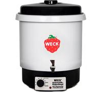 WECK Machine à cuire, plastique, sans horloge, avec grille d'insertion, avec robinet de vidange entièrement en plastique