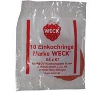 Weck Anneaux en caoutchouc, Bocal de conservation, Marron