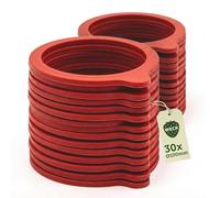 WECK - Rondelles pour pots de conservation - Ø 100 mm - Lot de 30 | Accessoire pour bocal en verre hermétique. Idéal pour la préparation de conserves alimentaires.