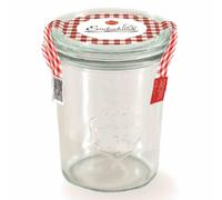 WECK Rundrandglas Einkochwelt Vor-und Nachspeisen Sturz 160 ml 12er Karton mi...