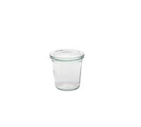 WECK Rundrandglas Sturz 290 ml mit Deckel 80mm