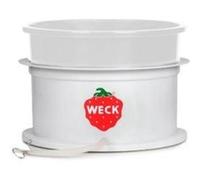 Rodri Combinaison Gagnant de Jus, Accessoire de Presse-Agrumes pour Conserver les Cuisinières de 35 cm Ø, avec Couvercle, Récipient de Collecte de Jus en Plastique Robuste, (avec Jeu de Tuyaux)