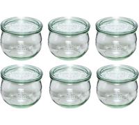 WECK Verre en forme de tulipe 580ml pack de 6
