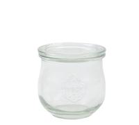 6 bocaux de conservation en forme de tulipe de 370 ml - RR80 - Avec accessoires de choix dans la boîte d’origine transparent