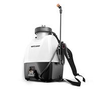 WECLEAN Pulvérisateur de jardin électrique sans fil 15 L 18 V avec batterie au lithium amovible pour l'arrosage du jardin
