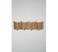 WECO Porte-manteau mural (Vernis transparent, 66,8 cm, 8 crochets)