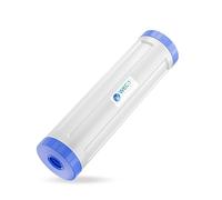 WECO SOFT-2045 Cartouche de résine échangeuse de cations 11,4 x 50,8 cm pour le traitement de la dureté de l'eau (SOFT-2045)