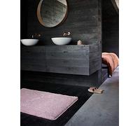 Wecon Home Basics Tapis de bain, douillet et moelleux avec un poil doux, antidérapant et lavable, Joris (60 x 100 cm, rose)
