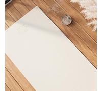 Wecon Home - Tapis de yoga confortable de WeYoga - Léger, innovant, polyvalent, inodore, idéal pour le yoga et le fitness énergétiques - Spirit (60 x 190 cm, blanc)