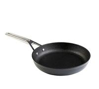 WECOOK! Ecosteel Poêle à Frire 28cm, Induction, Antiadhésive Titane QUANTANIUM 3 Couches, Écologique sans PFOA, Aluminium Forgé, Épaisseur 4,2mm, Poignée en Acier Inox., Vitrocéramique, Gaz, Four