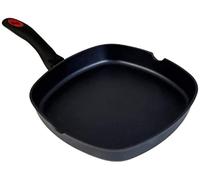 WECOOK! Ecostone Poêle à Griller Induction Lisse, 28 x 28 cm, Antiadhésive XYLAN Plus Écologique sans PFOA, Aluminium Forgé, Épaisseur 4 mm, Vitrocéramique, Gaz, Lave-vaisselle